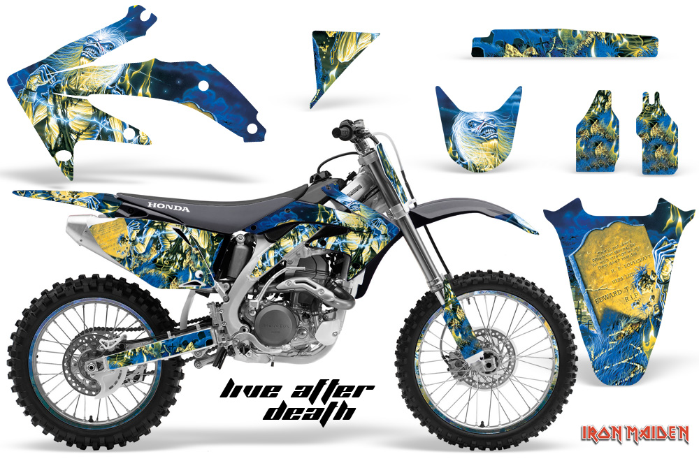 Honda CRF450 05-08 Graphics Kit IronMaiden LAD-np